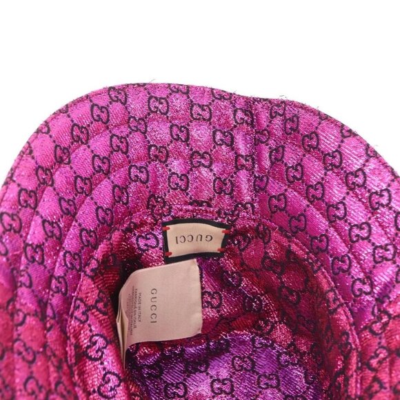 GUCCI Bucket Hat Nylon S Pink 697361 Auth am9146V - Picture 11 of 14